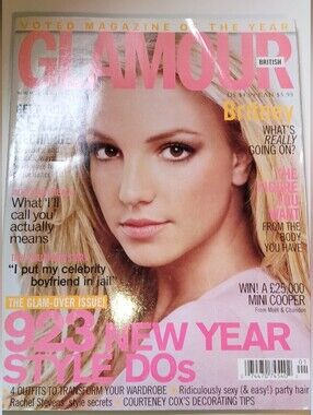 Britney Spears Glamour Magazine 2004